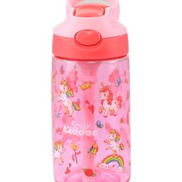 Smily kiddos Sipper bottle Unicorn Theme Pink - 450 ml-image-2