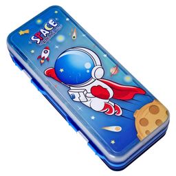 Astranaut Pencil Box With White Board Marker Pen - Blue-image-27