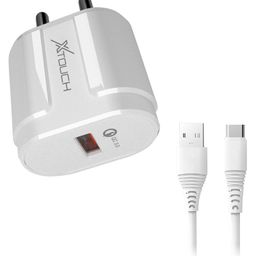 XTOUCH XT-RAPIDPRO Super Flash USB Type-C Cable & Compatible with All Android Devices-White-18