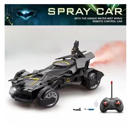 ADKD Batman Remote Control High Speed Black Mobile Remote Control Car with Smoke Effect for Boys- Black-15