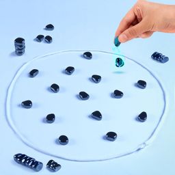 Play Nation Magnetic Dual Board Game - 24 Pieces-50