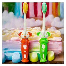 Yunicorn Max Kids Ultra Soft Bristles Premium Baby Elephant Toothbrush - Colour may vary - Pack 2-picture-11