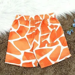 The Lion and the Fish Zaraffah Printed Shorts - Mustard-picture-12