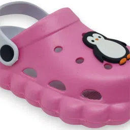 Lil Lollipop Boy's Penguin Applique Anti Slip Clogs Flip Flops image 3