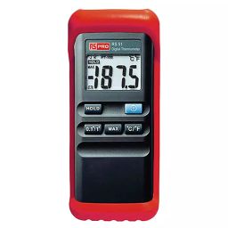 RS PRO +1300 °C, +1999 °F Max, ±0.3 % Accuracy Wired Digital Thermometer, K Probe, 1 Input SYS Calibration 1368869-31