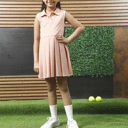Athena Girl Fit & Flare Dress-image-43