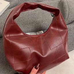 LULU & SKY Textured PU Shopper Handheld Bag-image-92