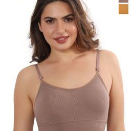 Moda Rapido Pack Of 2 Women Full Coverage Lightly Padded Bralette Bra-picture-23
