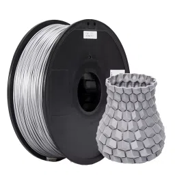 INFINITY3D I3DT-PLA-SA-SILVER Pla+Pro-Smooth Antique Silver 3D Printer Filament Spool-image-81