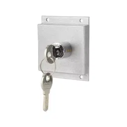 Dorset Sliding Door Wardrobe Lock 32 mm Nickel Silver Finish Stainless Steel, AL501NS-32