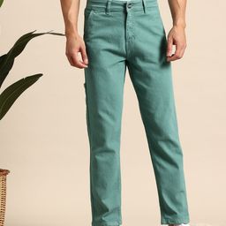Mast & Harbour Men Straight Fit Stretchable Jeans-image-61