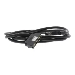 Omron CS1W Programming Cable 2 m Rectangular Connector Black, CS1W-CN223-8