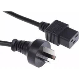 RS PRO Power Cord IEC C19 Socket to Type I Australian Plug 2 m, 9092200-picture-17