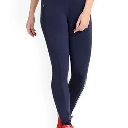 Smartots Women Printed Slim Fit High Waist Ankle Length Tights-image-4