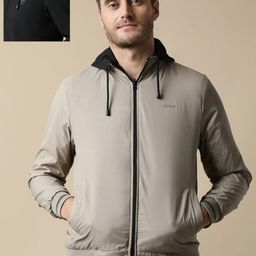 Fort Collins Men Brand Logo Reversible Tailored Jacket with Patchwork-picture-13