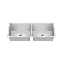 Nirali BG Kitchen Sink Meritox Series Small 940x460 mm (37x18 inch) Hairline Satin Finish Stainless Steel, Espen-picture-11