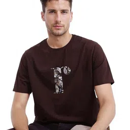 RARE RABBIT Men Printed Pockets T-shirt-image-37