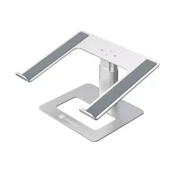 Portronics MY Buddy K 5 Adjustable Height Aluminum alloy + Silicon Portable Laptop Stand-21