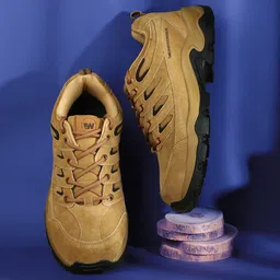 Weinbrenner Men Suede Trekking Shoes-image-44