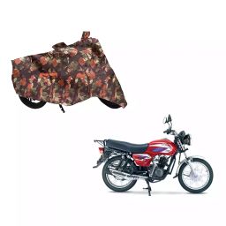 Auto Pearl Waterproof Two Wheeler Cover For TVS Max (Green & Multi Color)-image-13