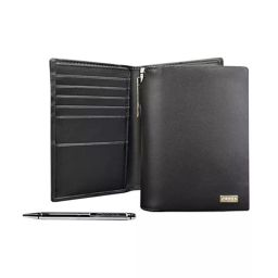 Cross Passport Wallet with Pen Genuine Leather Black, AC248389B-1-image-74