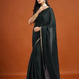 LOROFY Embellished Beads and Stones Dharmavaram Saree-picture-47