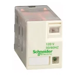 Schneider Electric 24 V AC Coil 3 A Switching Current 4PDT Plug In Power Relay, RXM4AB3F7-15