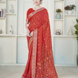 Dori Woven Design Printed Saree-picture-9