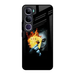 QRIOH Unisex Quirky Printed Vivo Y300 5G Glass Back Case-image-32
