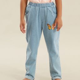 Kookie Kids Full Length Jeans - Blue-image-92