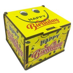 FunBlast Happy Birthday Greeting Cards in Wooden Box - Multicolor-18