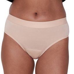 BeMe Mid Brief Solid Reusable Leak-Proof Period Panty For Women - Nude-image-62