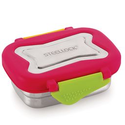 Steellock Smart Stainless Steel Tiffin Lunch Box For Kids and Adults | Airtight & Leakproof | Rectangle Tiffin Box For School & Office With Steel Lid | Juliet 170ml-13