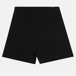 MINI KLUB Cotton Solid Shorts - Black-image-57