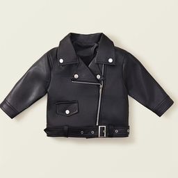 YK Girls Lapel Collar Tailored Jacket-picture-7