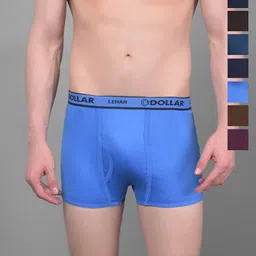Dollar Lehar Pack of 8 Assorted Cotton Trunk-MLHTR-08-AST2-PO8-17
