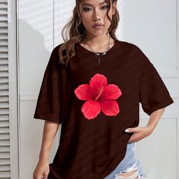CORSICA Women Printed Pockets T-shirt-image-90