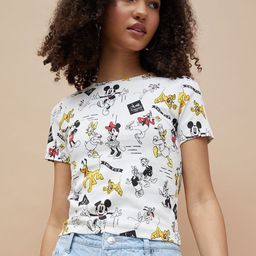 Ginger by Lifestyle Conversational Printed Round Neck Cotton T-shirt-image-94
