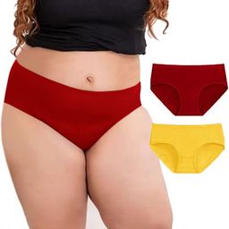 Diving Deep Pack Of 2 Mid-Rise Hipster Briefs DD165 M, Y New Pant_ies_2 PC_S-image-88