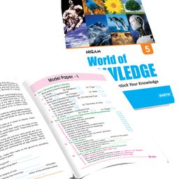 jolly kids Self Enhancement Student Workbooks Grade 5 Computer Grammar World of Knowledge Value Education Set of 4 - English image 5
