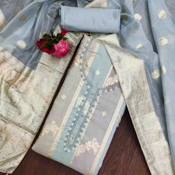 KALINI Unstitched Dress Material-image-47