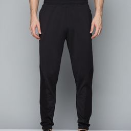 HRX By Hrithik Roshan Lifestyle Men Jet Black Bio-Wash Solid Track Pants-picture-12