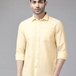 Blackberrys Men Chest Pocket Slim Fit Casual Shirt-image-54