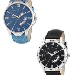 WM Men Set Of 2 Analogue Watches DDWM-045-46kjo-5