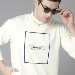 The Roadster Lifestyle Co. Printed Detail Turtle Neck Sweatshirt-picture-34