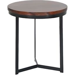Royaloak Brown 2 Pieces Stainless Steel Nesting Tables image 5