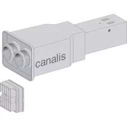 Schneider Electric Canalis KBB 40 A Busbar Feed Unit, KBB40ABG44T2W-image-44