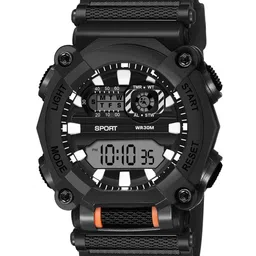 Hala Men Solid Round Tang Regular Analogue and Digital Watch-1040-34