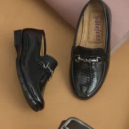 STEFENS Boys Synthetic Leather Formal Loafers-27