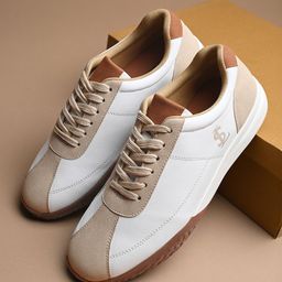 LOUIS STITCH Men Colourblocked PU Sneakers-picture-38